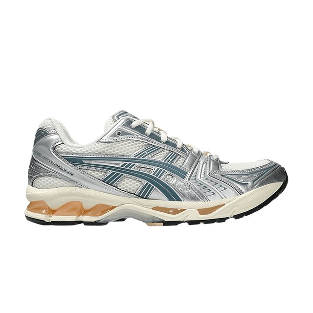 ASICS Gel-Kayano 14 Birch Pure Silver Teal Gold